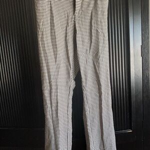Studio Black and White Houndstooth Trousers